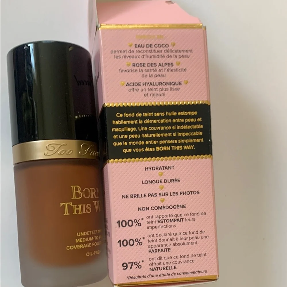 Too Faced Brown Foundation Medium-to-Full Coverage